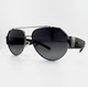 Мужские Солнцезащитные Очки THOM RICHARD TR9084 Col.04-G16 Polarized Авиаторы с Поляризацией Черные UV400 - изображение 4