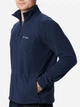 Толстовка на флісі, на блискавці чоловіча Columbia Fast Trek II Full Zip Fleece 1420421468 2XL Темно-синя (193553188216) - зображення 3