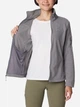 Bluza damska rozpinana streetwear polarowa Columbia Fast Trek II Jacket 1465351024 2XL Szara (195980411790) - obraz 5