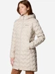 Kurtka puchowa damska zimowa Columbia Delta Ridge II Long Down Jacket 2088213278 XS Beżowa (195981208788) - obraz 4