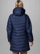 Kurtka zimowa damska pikowana Columbia Powder Lite II Mid Jacket 2089371464 XS Granatowa (195981429855) - obraz 2