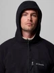 Bluza męska rozpinana streetwear polarowa Columbia Fast Trek Overlay Hooded Full Zip 2135701010 S Czarna (198711288999) - obraz 6
