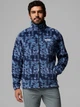 Bluza męska rozpinana streetwear polarowa Columbia Steens Mountain Printed Jacket 1478231467 L Granatowa (199141710920) - obraz 1