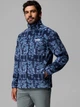 Bluza męska rozpinana streetwear polarowa Columbia Steens Mountain Printed Jacket 1478231467 L Granatowa (199141710920) - obraz 4