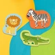 Дитячий пазл Дикі тварини DoDo 300153, 2-3-4 елемента - зображення 5