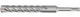 Wiertło krzyżowe YATO YT-42370 do zbrojonego betonu 22 x 210 mm (5906083127601) - obraz 1