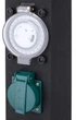 Gniazdo ogrodowe YATO Słupek stal z programatorem 2 gniazda 230V IP44 YT-81276 (5906083133145) - obraz 4