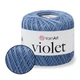 Пряжа YarnArt Violet Джинс №5351, ЯрнАрт Виолет турецкая нить для вязания 100% хлопок для игрушек, пинеток, пледов и одежды спицами и крючком - изображение 1
