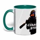 Чашка с печатью "Counter-Strike 2/Контр Страйк" №3 (цвет темно-зеленый) (43992) - изображение 1