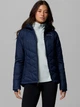 Пуховик зимний короткий женский Columbia Heavenly Hooded Jacket 1738151464 XS Темно-синий (195981300857) - изображение 6