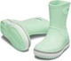 Дитячі крокси гумові чоботи Crocs Kids Crocband Rain Boot Neo mint (23/24, м'ятні) - изображение 2