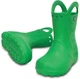 Дитячі крокси гумові чоботи Crocs Handle It Rain Boot Kids Green (22/23, зелений) - изображение 1