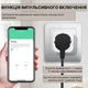 Смарт-розетка WiFi 20A з моніторингом енергоспоживання та керуванням через Tuya/Smart Life - зображення 2