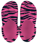 Дитячі крокси Crocs Classic Clog Animal Print Zebra Pink (33/34, рожевий) - изображение 4