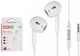 Навушники XO EP43 Earphone 1.2 м White (EP43-WH) - зображення 3