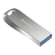 Флешка SanDisk 128GB USB3.1 Type-A Ultra Luxe Серебряный (SDCZ74-128G-G46) - зображення 2