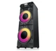 Колонка REAL-EL S-2010 (1000Вт, MDF, Bluetooth, USB, AUX, FM, Mic, Guitar, RGB, TWS) - изображение 1