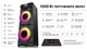 Колонка REAL-EL S-2010 (1000Вт, MDF, Bluetooth, USB, AUX, FM, Mic, Guitar, RGB, TWS) - изображение 8