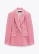 Твидовый блейзер ZARA М - изображение 5
