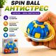 Спінбол Синій антистрес Spin Ball Press Fingertip Gyro Іграшка що обертається Спінер - зображення 1