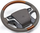 Руль в сборе GBT (светлое дерево) для Toyota Land Cruiser 200 2007-2021 гг - изображение 6