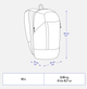 Туристический Рюкзак QUECHUA Arpenaz 10л 40 х 22 х 15 см Зеленый - изображение 4