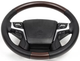 Руль в сборе (темное дерево) с Airbag для Toyota Land Cruiser 200 2007-2021 гг - изображение 3