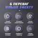Кистьовий еспандер GripMax G5 Темно-сірий, регульований 5–60 кг, механічний лічильник, тренажер для кисті та пальців - изображение 6