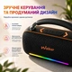 Портативна колонка WALKER WSP-750 60W Bluetooth 5.3 IPX5 281x167x111 мм чорна - зображення 8