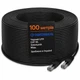 Медный кабель для интернета Одескабель CAT5e UTP CU RJ45 Ethernet 100 м наружный чёрный для сетевого оборудования - изображение 9