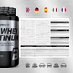 Протеин BioTech Iso Whey Platinum 908g (Coconut-mango) - изображение 2