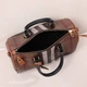 Женская сумка Burberry Medium Check Bowling коричневого цвета артикул 36590 - изображение 9