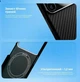 Чохол Ультратонкий 1.2мм Вуглепластиковий з Карбоновим Покриттям Carbon Slim with MagSafe iPhone 17 Pro black - зображення 5