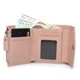 Женский кожаный кошелек Dr.Bond WS-1020 pink - изображение 2