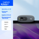 Веб-камера Logitech C270 HD 720p USB 2.0 - зображення 2