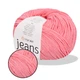 YarnArt Jeans, Розовый коралл №78 – пряжа нити для вязания спицами и крючком (игрушки, одежда), 55% хлопок, 45% акрил, 50 г/160 м, полухлопок Ярнарт - изображение 1