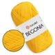 YarnArt Begonia, №5307 Ярко-желтый 100% мерсеризированный хлопок, турецкая летняя пряжа для вязания спицами и крючком, Ярн Арт Бегония, нити - изображение 1