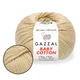 Пряжа Gazzal Cotton Baby, Крем №3445, 50 г/165 м, Газзал Бебі Коттон бавовна з акрилом, демісезон, нитка для в'язання - зображення 1