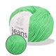 YarnArt Jeans, Салат (Лайм) №60 - пряжа нитки для в'язання спицями та гачком (іграшки, одяг), 55% бавовна, 45% акрил, 50 г/160 м, напівбавовна Ярнарт - зображення 1