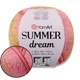 YarnArt Summer Dream, №4313, летняя пряжа ЯрнАрт Саммер Дрим 100 г / 350 м, хлопок с вискозой, секционное окрашивание, для вязания крючком и спицами - изображение 1
