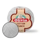 Нитки для ковровой вышивки Olivin Cotton Punch, Серый №1005, пряжа для тафтинга, вязания, Punch Needle, 50 г / 200 м - изображение 1