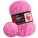 Плюшева пряжа Premium Yarn Baby Love (Бебі Лав) Розовый №309 - плюш для амігурумі, іграшок, маленький моточок 50г/60м - зображення 1