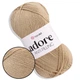 Пряжа акрилова YarnArt Adore (ЯрнАрт Адор) №336 Кавова пінка - антипілінг, 100 г / 280 м, для одягу, пледів, іграшок, в'язання спицями та гачком - зображення 1