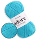 Пряжа акрилова YarnArt Adore (ЯрнАрт Адор) №343 Бірюзовий - антипілінг, 100 г / 280 м, для одягу, пледів, іграшок, в'язання спицями та гачком - зображення 1