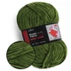 Плюшева пряжа Premium Yarn Baby Love, Зелений №361, 100% поліестер, 100г/120м, для в'язання іграшок, дитячого одягу, пледів, амігурумі - зображення 1