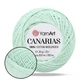 YarnArt Canarias, Ментол №4939, 100% мерсирезованный хлопок 20 г/203 м, тонкая нить для кружевного вязания, пряжа для салфеток, фриволите - изображение 1