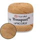 Пряжа YarnArt Bouquet Unicolor (ЯрнАрт Букет Уніколор) Беж №3206, 100% бавовна, 100г/200м, літня нитка для в'язання гачком і спицями - зображення 1