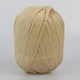 Пряжа FibraNatura Raffia Chunky, Бежевый №114-17, пряжа для сумок. Целлюлоза, 100г 120м, рафия. - изображение 2