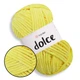 Плюшева пряжа YarnArt Dolce (ЯрнАрт Дольче) Жовтий №761, для в'язання іграшок, пледів та аксесуарів, 100% мікрополіестер, 100 г/120м - зображення 1