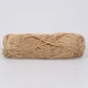 Пряжа Candy-Yarn Linen, 96% лен/4% полиэстер, 50 г/135 м, натуральная летняя пряжа для топов, туник, одежды и аксессуаров, цвет Карамель №02 - изображение 3